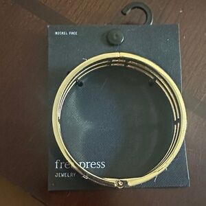 Free Press Gold-Tone Bangle